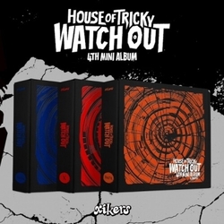 xikers House Of Tricky : Watch Out - Random Cover - incl. 96pg Photobook, Folded Poster, Folded Case, 2 Postcards, Envelope, Moving Photo POSTER CD