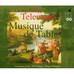Georg Philipp Telemann & Camerata Des 18. Jahrhunderts & Konrad Hünteler Musique De Table Vol. 1-4 CD