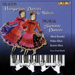 Brahms / Dvorak / Brendel / Klien Hungarian Dances / Slavonic Dances CD
