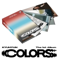 Kyuhyun Colors - Color Swatch Book Version - incl. 76pg Swatch Book, Folded Poster, Polaroid + 2 Photocards POSTER WITH BOOK CD