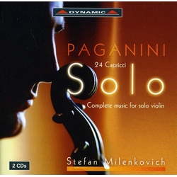 Paganini & Stefan Milenković Solo . Complete Music For Solo Violin CD
