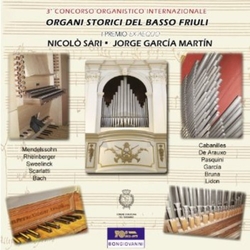 Cabanilles / Sar / Martin Organi Storici Del Basso Friuli CD