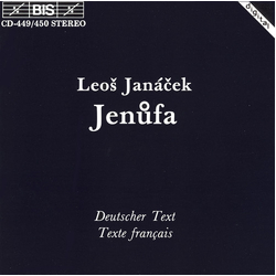 Leoš Janáček & Gabriela Beňačková & Leonie Rysanek & Wiesław Ochman & Peter Kazaras & Opera Orchestra Of New York & Eve Queler Jenůfa CD