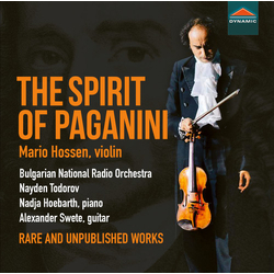 Mario Hossen The Spirit Of Paganini CD