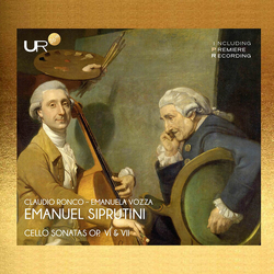 Siprutini / Vozza / Ronco Siprutini: Cello Sonatas, Op. 6 & 7 CD