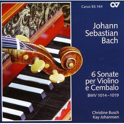 Bach Busch / Johannsen 6 Sonate Per Violino E Cembalo CD