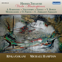 Rubinstein / Vieuxtemps / Enescu / Bowen Hidden Treasure-Viola Masterpieces CD