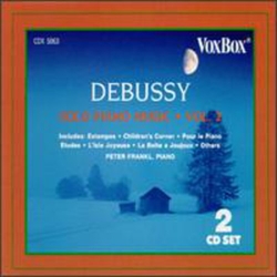 Debussy / Frankl Vol. 2-Piano Music CD