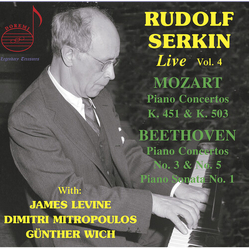 Serkin / Beethoven Rudolf Serkin Live 4 CD
