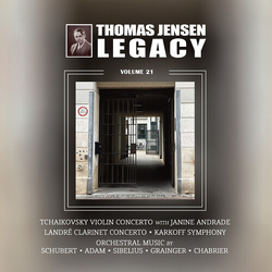 Adam / Chabrier / Tchaikovsky / Andrade Thomas Jensen Legacy, Vol. 21 CD