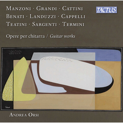 Benati / Cappelli / Cattini Opere per chitarra CD