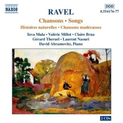Maurice Ravel & Inva Mula & Valérie Millot & Claire Brua & Gérard Theruel & Laurent Naouri & David Abramovitz Chansons • Songs / Histoires CD