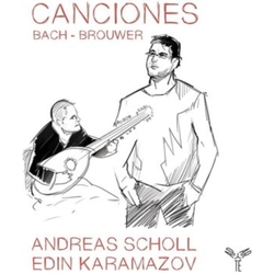 Bach & Brouwer & Andreas Scholl & Edin Karamazov Canciones: Bach - Brouwer CD