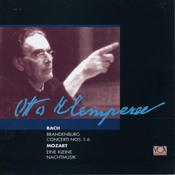 Otto Klemperer & Bach & Mozart Brandenburg Concerti Nos. 1-6 / Eine Kleine Nachtmusik CD