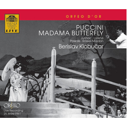 Puccini / Jurinac / Rossel-Majdan / Janowitz Madama Butterfly 2 CD