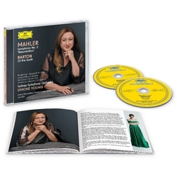 Simone / Sydney Symphony Orchestra Mahler / Young Mahler: Symphony 2 Barton: Of The Earth AUSTRALIA 2 CD