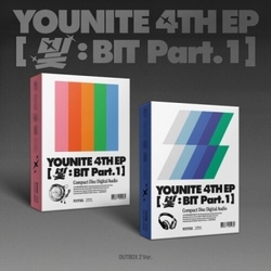 Younite 4th Ep [Light : Bit Part.1] - Outbox, Photo Book, CD-R, CD-R Envelope, Lyric Post Card, Photo Card, Sticker PHOTOBOOK PHOTOCARD STICKER CD