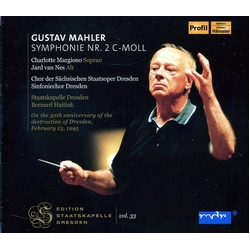 Gustav Mahler & Charlotte Margiono & Jard Van Nes & Chor der Sächsischen Staatsoper Dresden & Sinfoniechor Dresden & Staatskapelle Dresden & CD