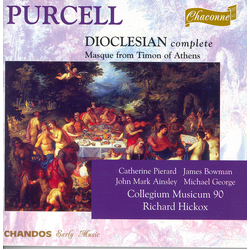 Purcell & Catherine Pierard & James Bowman & John Mark Ainsley & Michael George & Collegium Musicum 90 & Richard Hickox Dioclesian COMPILATION CD
