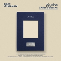 Infinite Like Infinite - Limited Deluxe Version - incl. Metal Plate Photobook, Sticker, Stamp, Postcard Set + Photocard DELUXE LIMITED CD