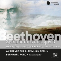 Beethoven & Mehul & Cherubini & Akademie Für Alte Musik Berlin & Bernhard Forck Symphonies Nos. 4 & 8: Symphony No. 1; Lodoïska Overture CD