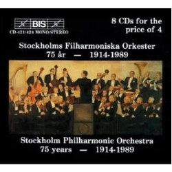 Stockholm Philharmonic Orchestra 75 Year: 1914-1989 CD