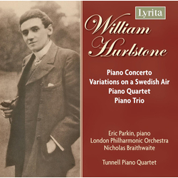 William Hurlstone & Eric Parkin & London Philharmonic Orchestra & Nicholas Braithwaite & Tunnell Piano Quartet Piano Concerto • JEWEL CASE CD