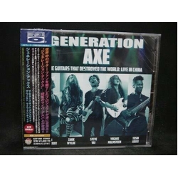 Generation Axe The Guitars That Destroyed The World: Live In China JAPAN JAPANESE BLU-SPEC CD
