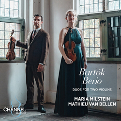 Bartók & Berio & Maria Milstein & Mathieu Van Bellen Duos For Two Violins CD