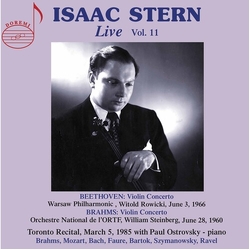 Isaac Stern Live Vol.11 CD