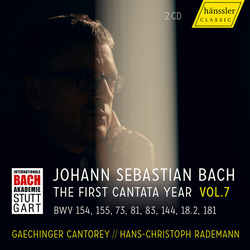 Gaechinger Cantorey Vision Bach, Vol. 7 CD