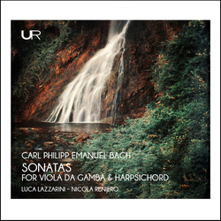 Carl Philipp Emanuel Bach & Luca Lazzarini & Nicola Reniero Sonatas For Viola Da Gamba & Harpsichord CD