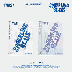 TWS TWS 1st Mini Album 'Sparkling Blue' (Lucky Ver.) CD