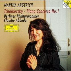 Tchaikovsky & Martha Argerich & Berliner Philharmoniker & Claudio Abbado Piano Concerto No.1 JAPANESE HQCD REMASTER CD