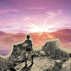 Hiroyuki Sawano "Attack On Titan" Season 2 Original Soundtrack JAPAN JAPANESE CD