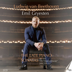 Ludwig van Beethoven & Emil Gryesten The Late Piano Sonatas CD