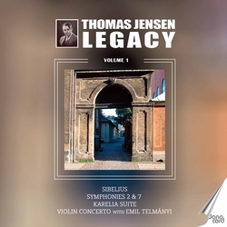 Thomas Jensen & Jean Sibelius Thomas Jensen Legacy, Volume 1 CD