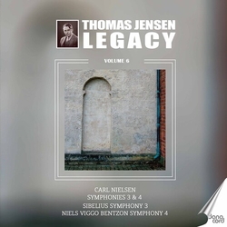 Bentzon / Danish Radio Symphony Orch / Sjoberg Thomas Jensen Legacy 6 CD