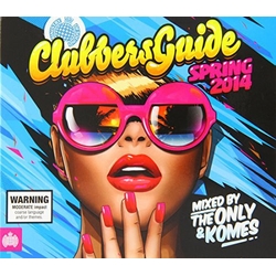 The Only & Komes Clubbers Guide Spring 2014 AUSTRALIA CD