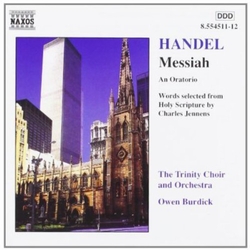 Handel & The Trinity Choir And Orchestra & Owen Burdick Messiah CD