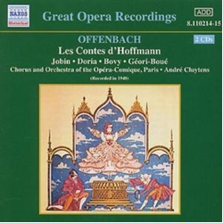 Offenbach Les Contes D'Hoffmann CD