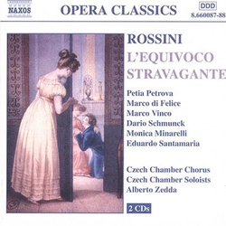 Rossini & Petia Petrova & Marco di Felice & Marco Vinco & Dario Schmunck & Monica Minarelli & Eduardo Santamaría & Alberto Zedda L'equivoco CD