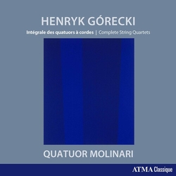 Quatuor Molinari & Henryk Górecki Complete String Quartets 2 CD