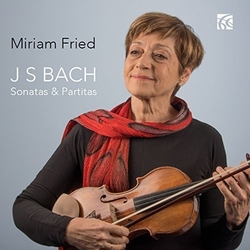 J S Bach & Miriam Fried Sonatas & Partitas FOR SOLO VIOLIN CD