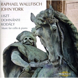 Liszt & Raphael Wallfisch & Ernó Dohnányi & Zoltán Kodály & John York Liszt, Dohnányi, Kodály: Music For Cello And Piano CD