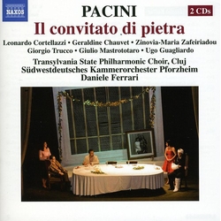 Pacini & Transylvania State Philharmonic Choir, Cluj & Südwestdeutsches Kammerorchester Pforzheim & Daniele Ferrari Il Convitato Di Pietra CD