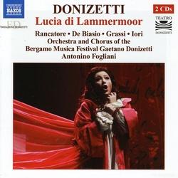 Donizetti / Fogliani / Orch E Coro Bergamo Lucia Di Lammermoor CD