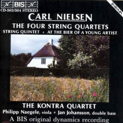 Carl Nielsen & The Kontra Quartet The Four String Quartets / String Quintet ✽ At The Bier Of A Young Artist CD