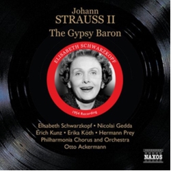 Schwarzkopf; Gedda;Prey; Ackermann; Philharmonia O Gypsy Baron (1954 Recording) CD