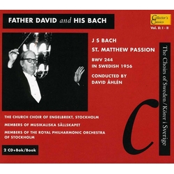 J.S. / Royal Philharmonic Orch of Stockholm Bach Father David & His Bach CD